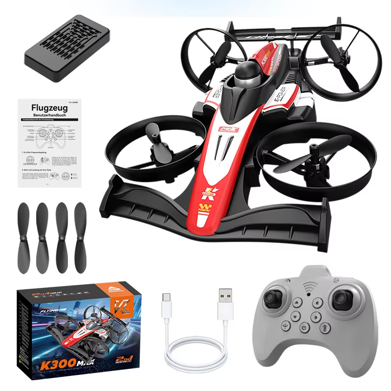 K300 Max 2 in 1 RC Drone Car - Double Battery - Image 3