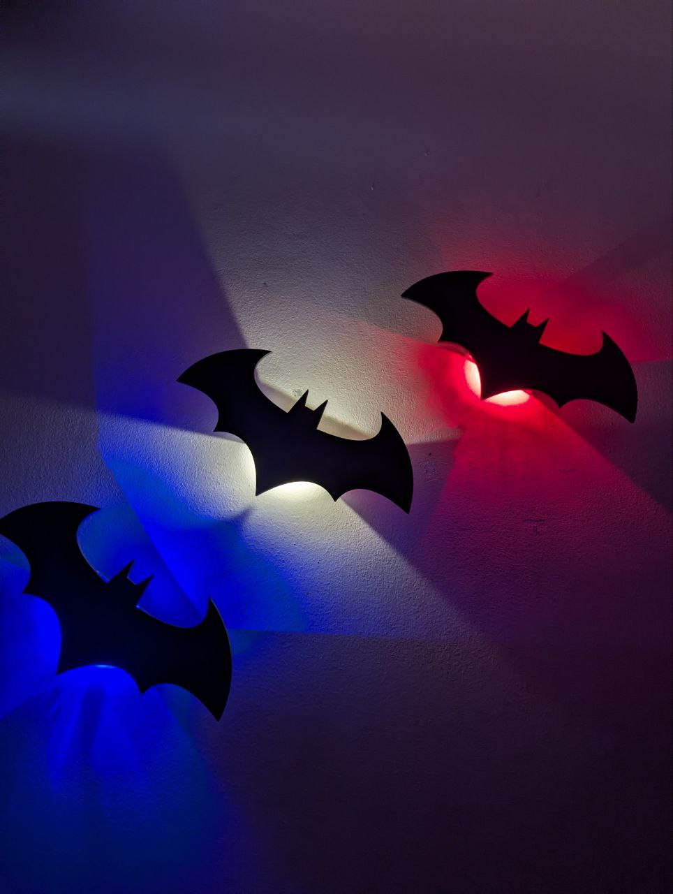 🦇 Batman LED Wall Light (Wireless)