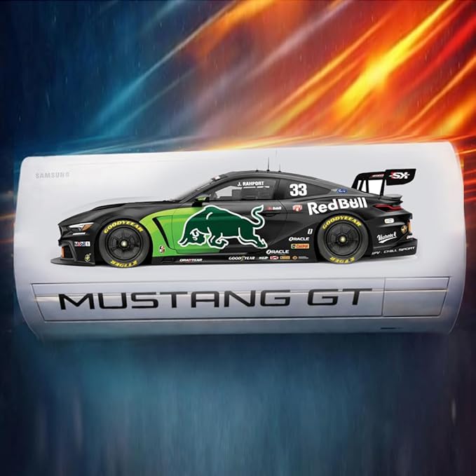 Porsche GT3 RS white car design AC sticker waterproof